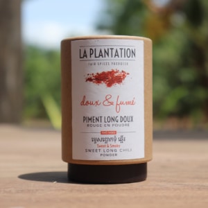 tube alimentaire en kraft de paprika fumé en poudre