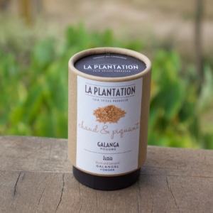 tube alimentaire en kraft de galanga en poudre