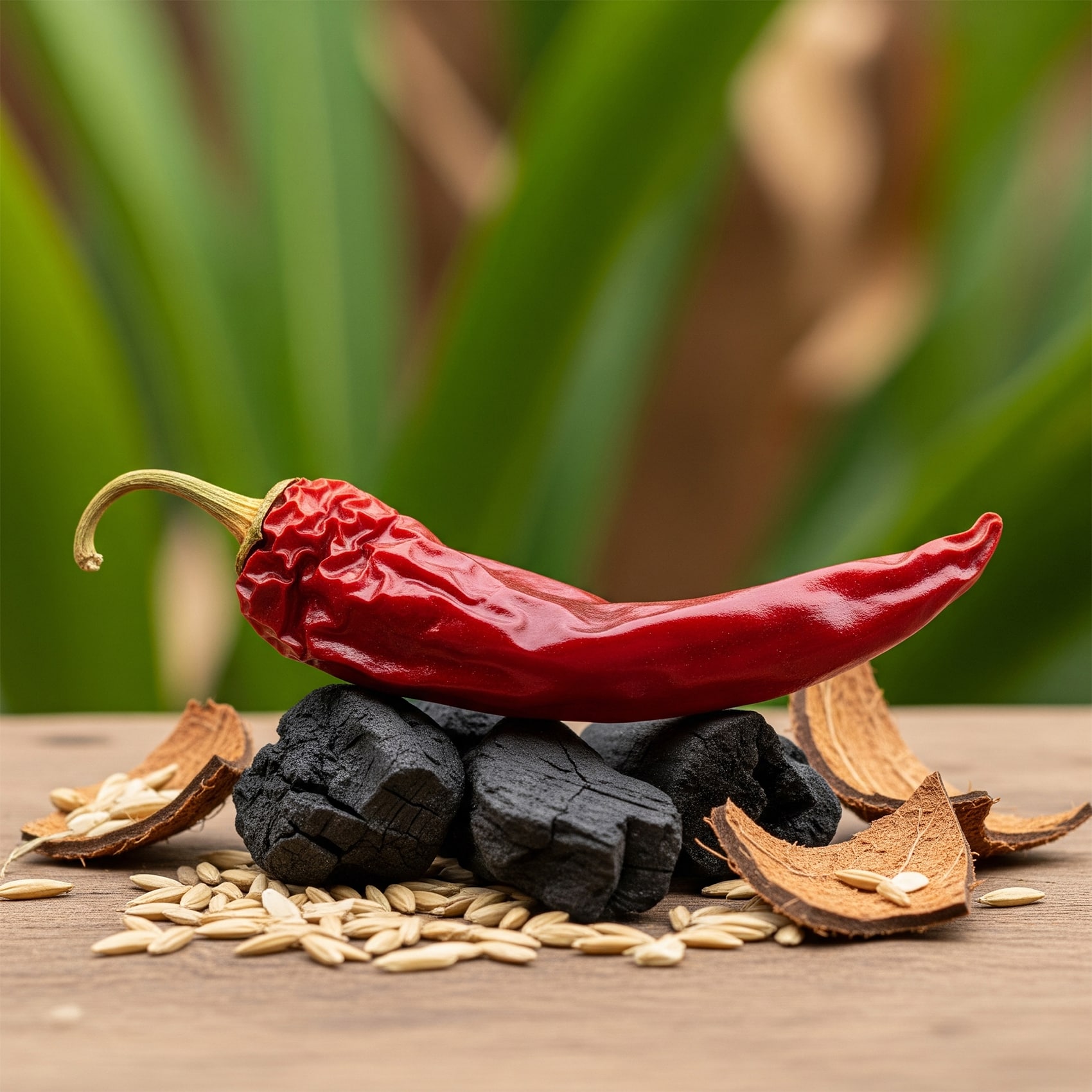 getrocknete milde Chilischoten