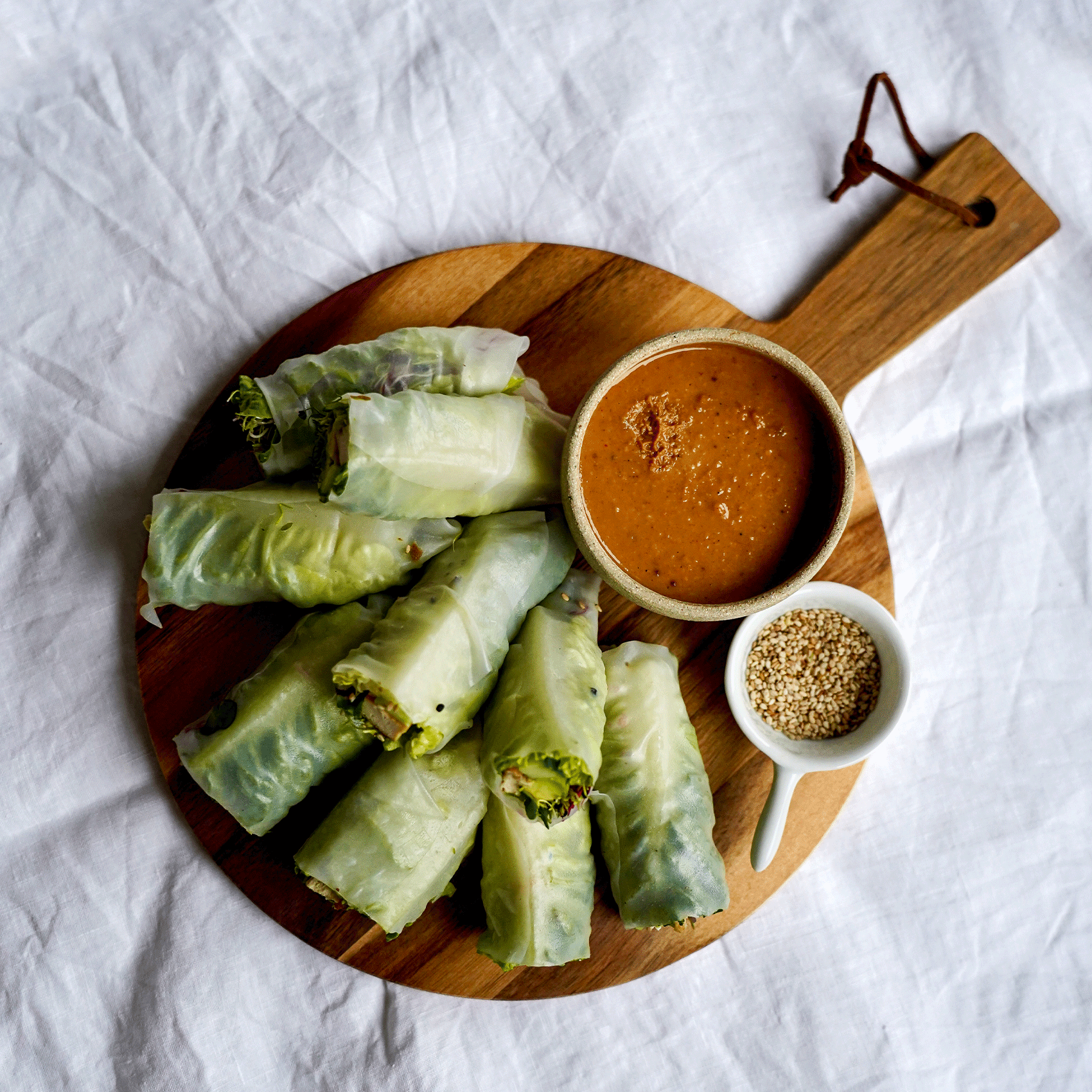 recette de rouleau de printemps