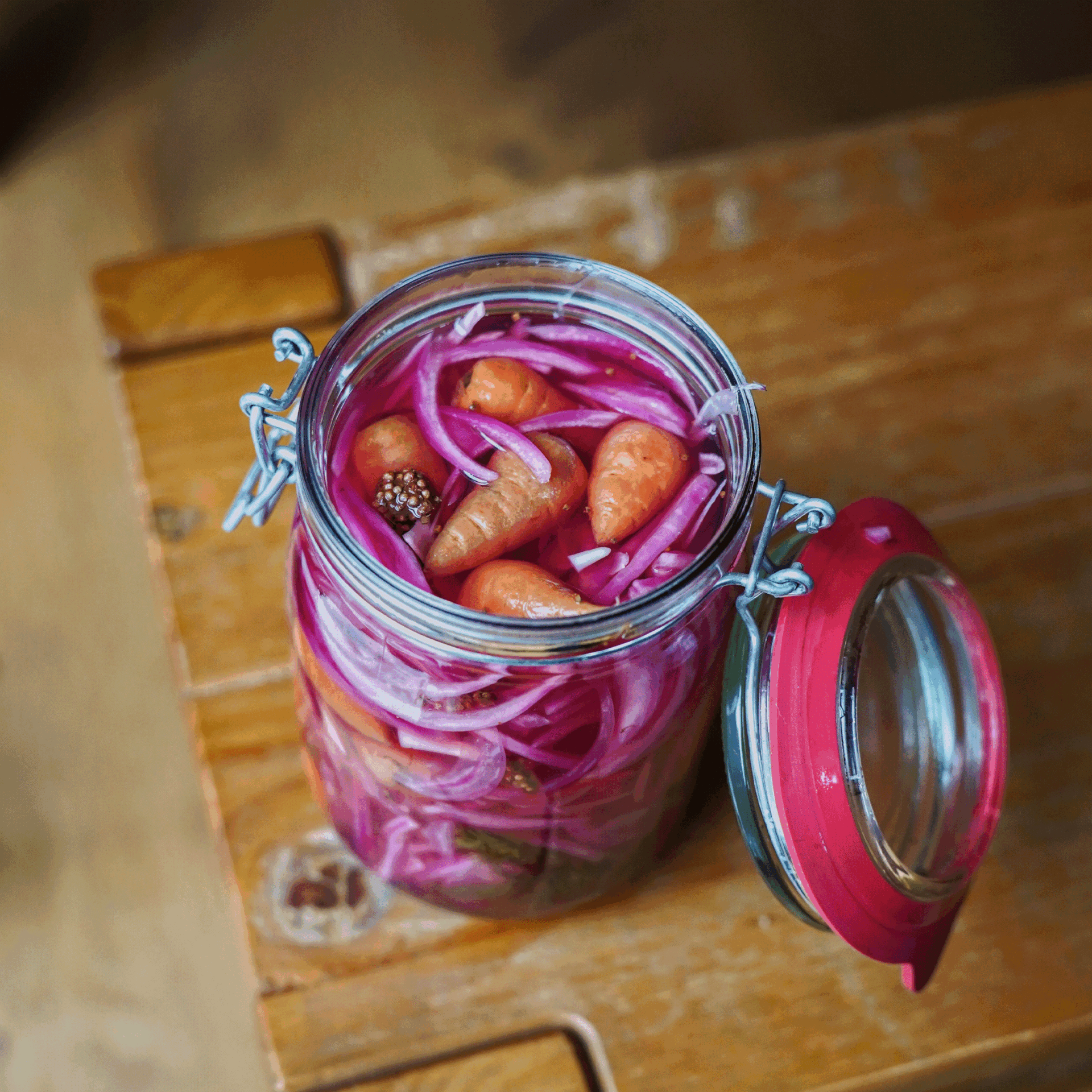 pickles dans un bocal