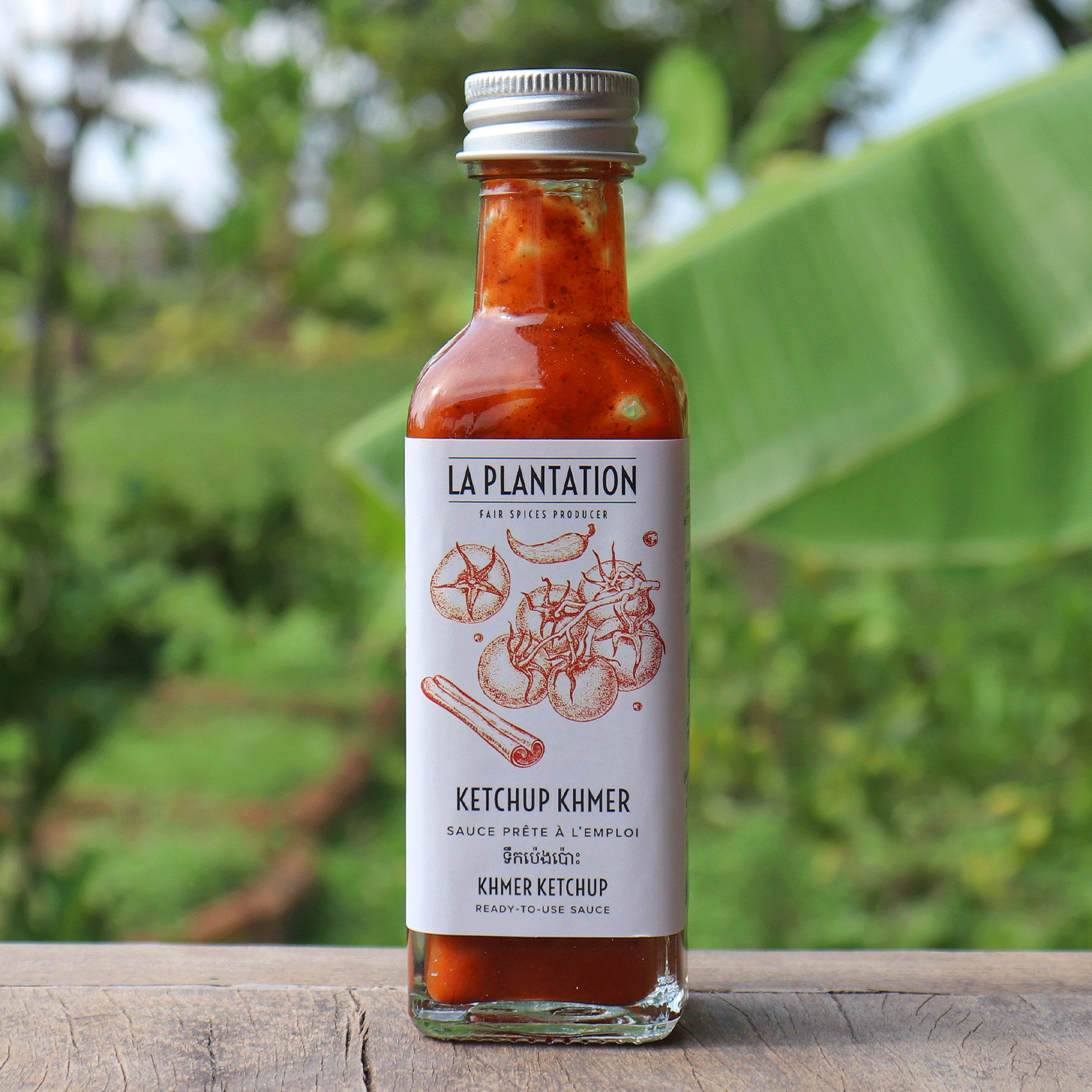 bouteille de sauce ketchup artisanal