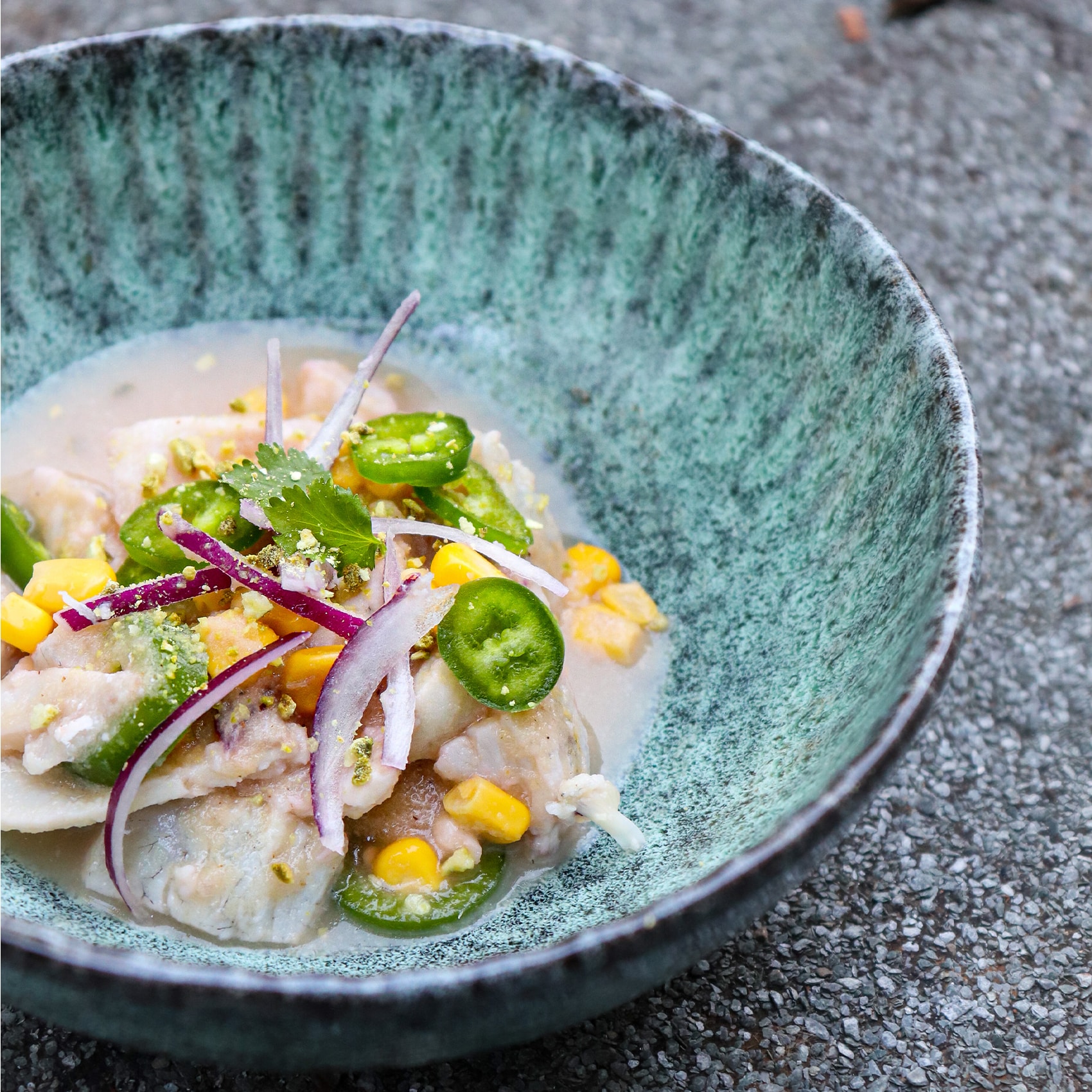 recette de ceviche de bar au piment oiseau