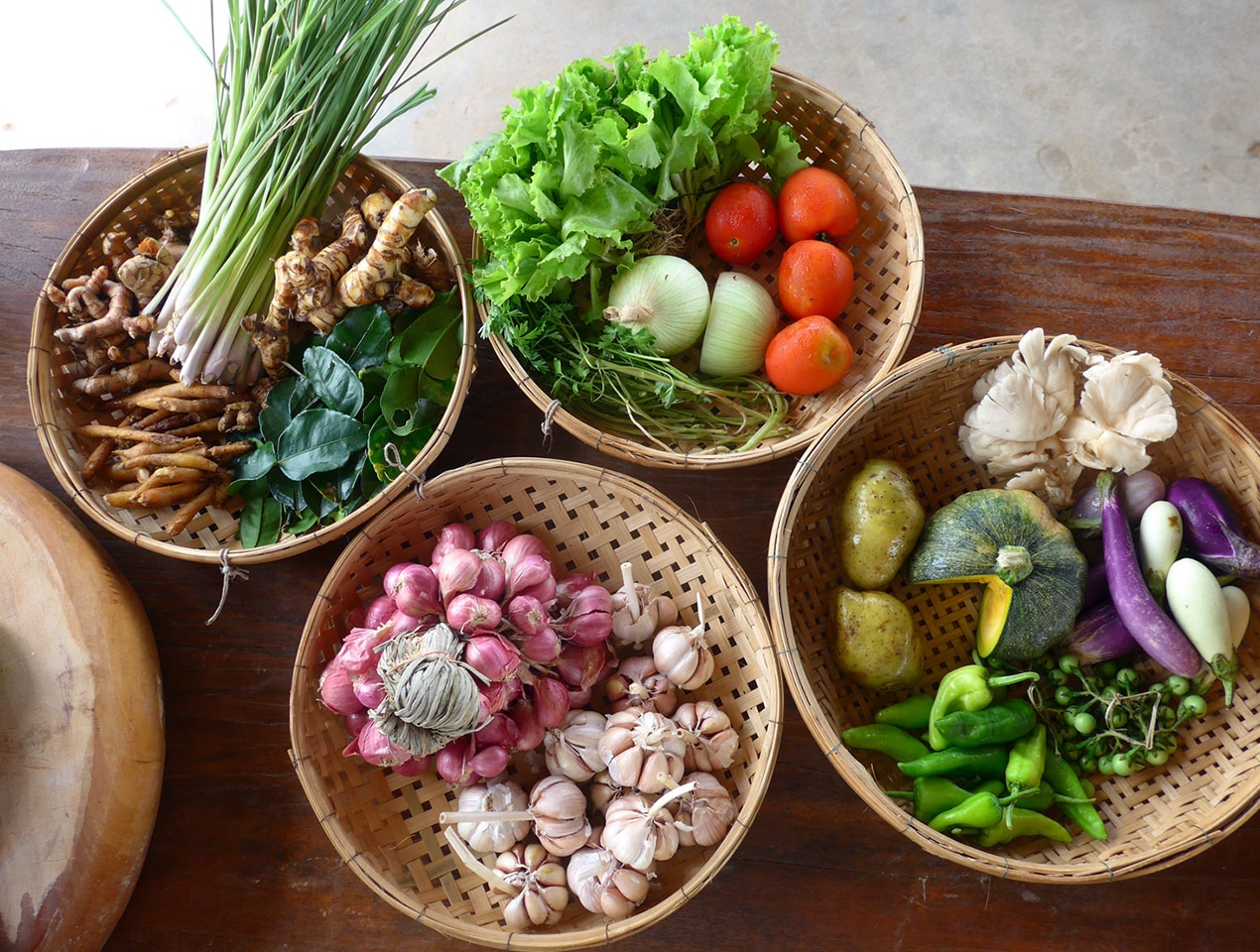 Ingrédients pour recette cambodgienne