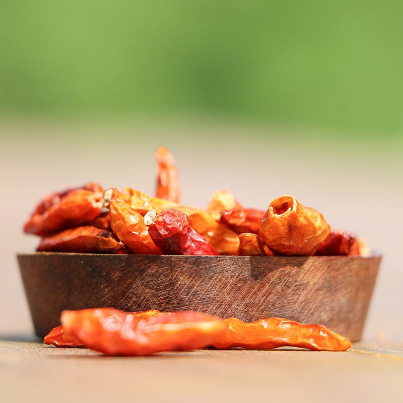 Piment Oiseaux Rouge Fumé