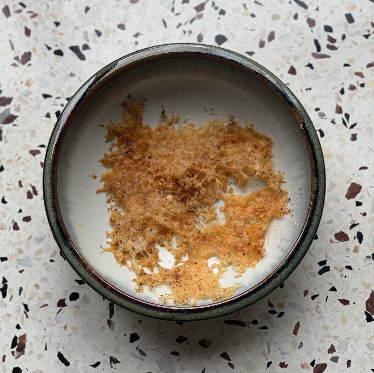 chips de parmesan