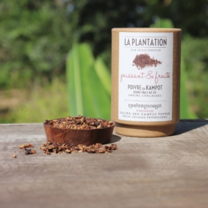 Poivre de Kampot Rouge frais au sel