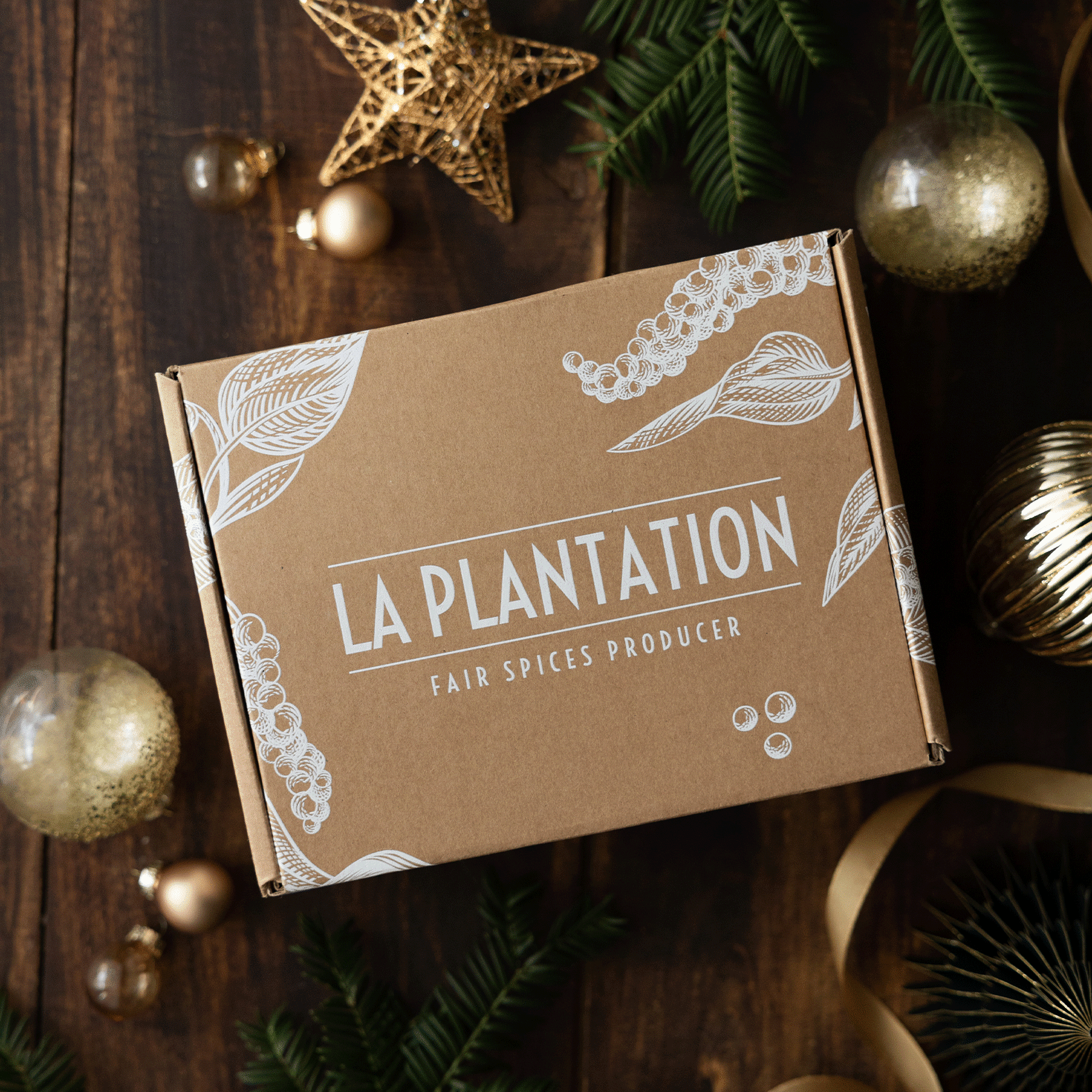 coffret d'épices de la plantation