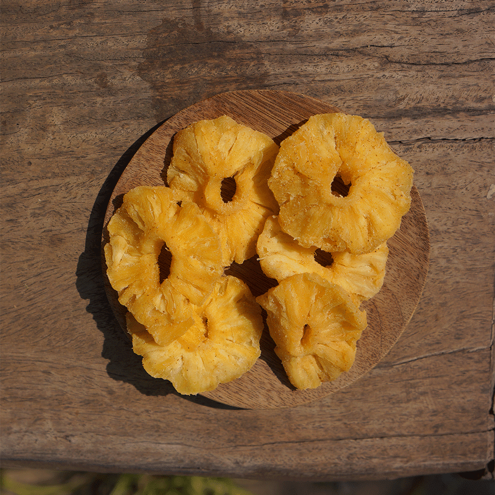 Ananas séché au Poivre de Kampot Rouge