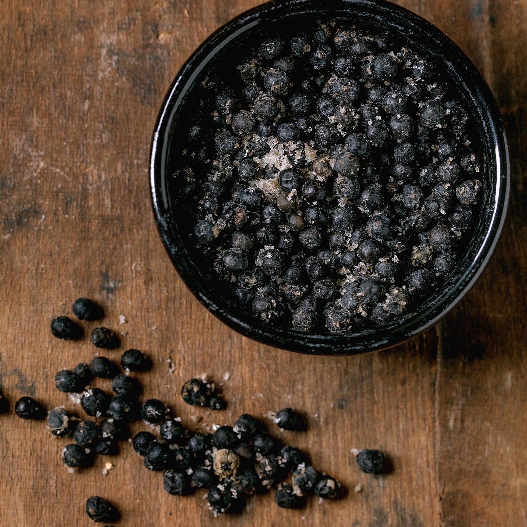poivre de kampot noir fermenté au sel