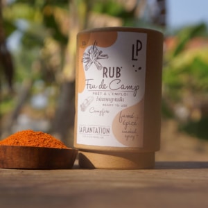 tube alimentaire en kraft contenant du mélange rub