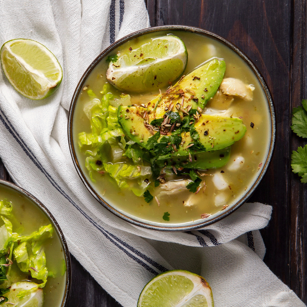 salade d'agrumes et citronnelle