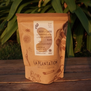 noix de cajou salées et au poivre de kampot