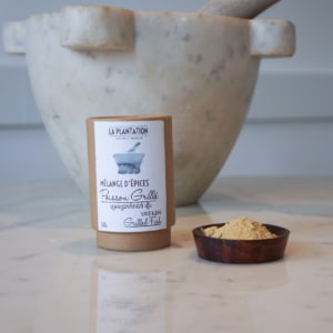 tube en kraft de mélange d'épices pour poisson