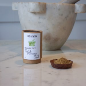 tube kraft de mélange d'épices pour salade