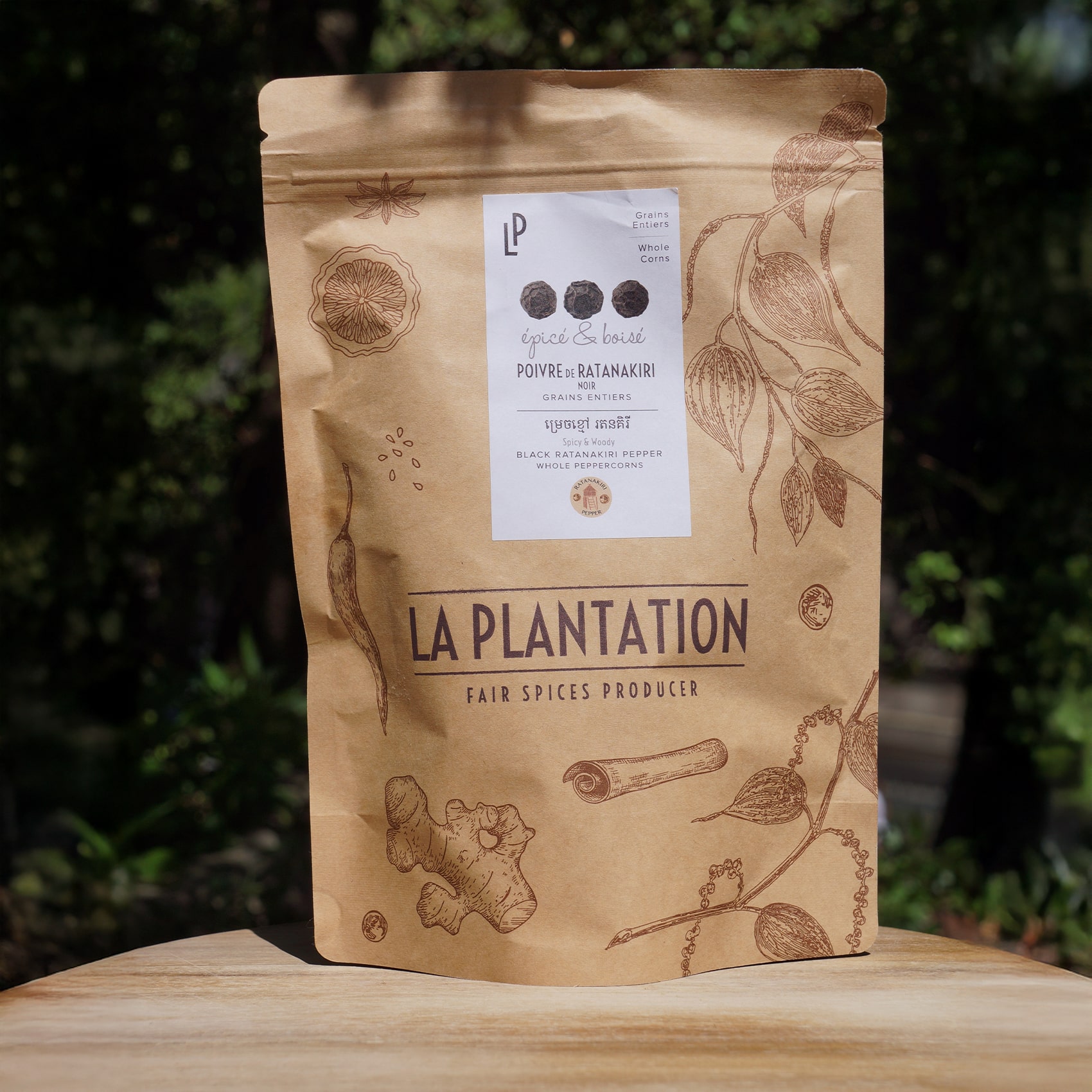 Sachet de Poivre de Ratanakiri Noir