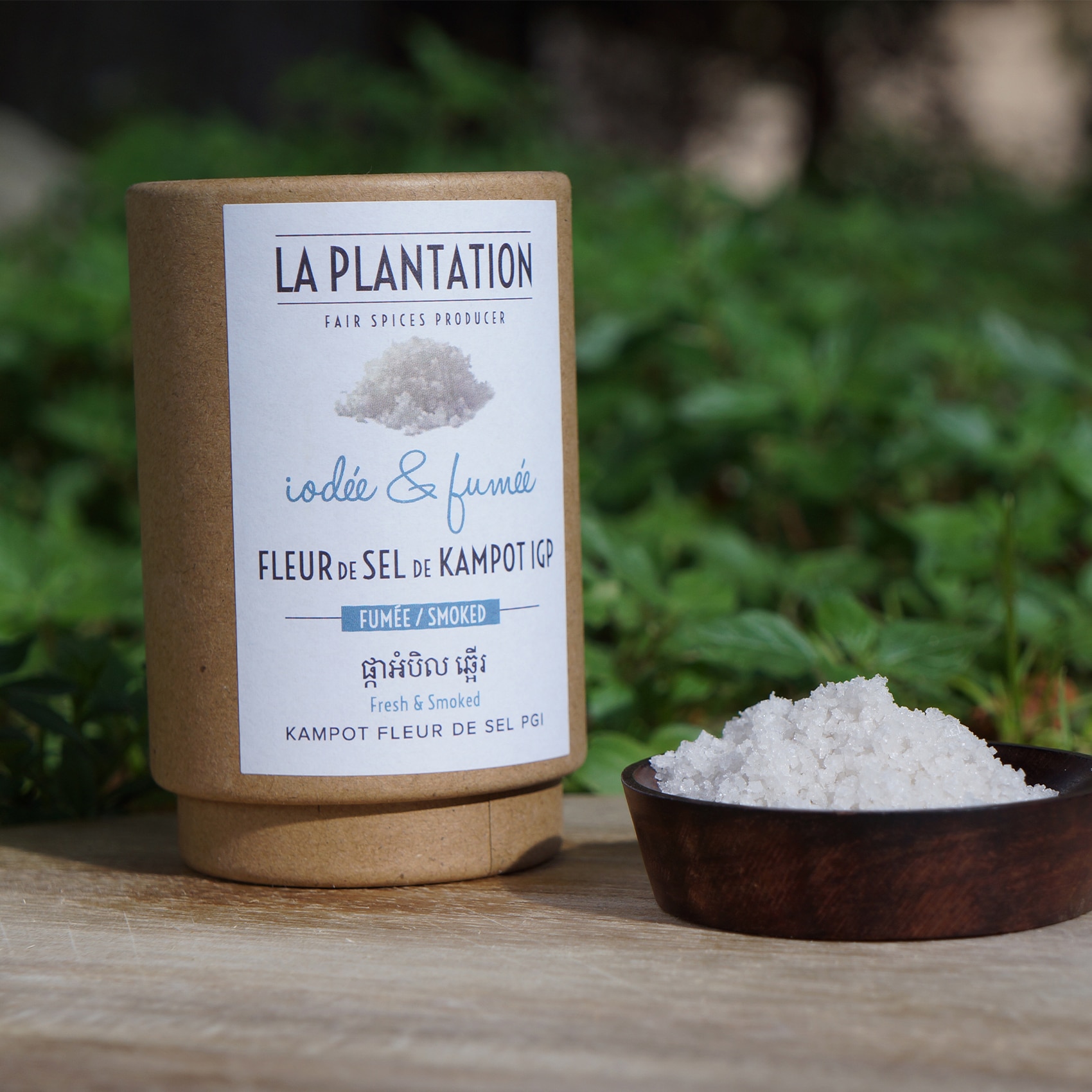 fleur de sel de kampot fumée