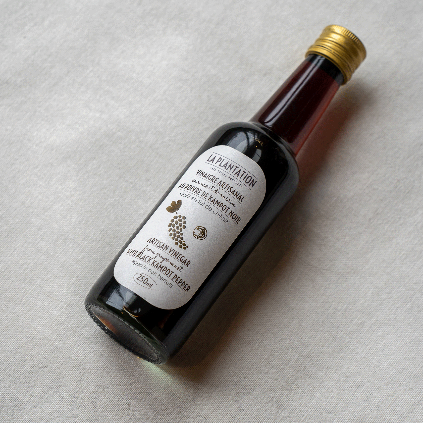 vinaigre au poivre de kampot noir 