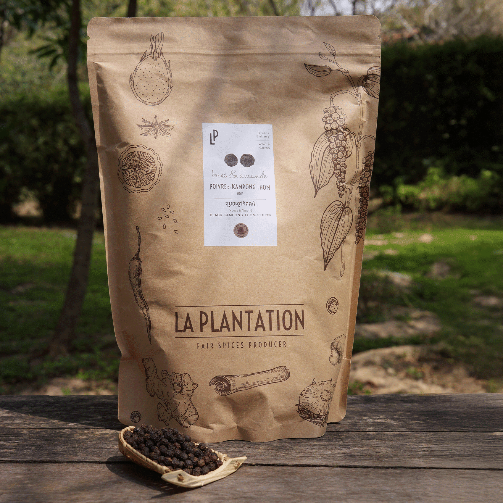 Kampong Thom pepper kraft bag