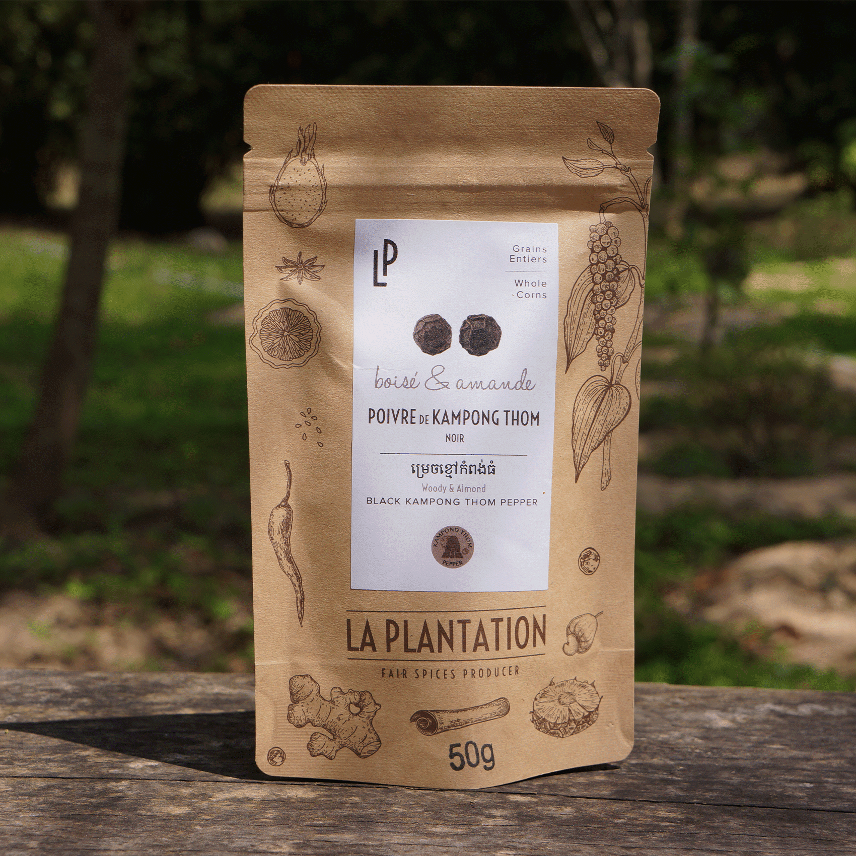 packet of Kampong Thom pepper