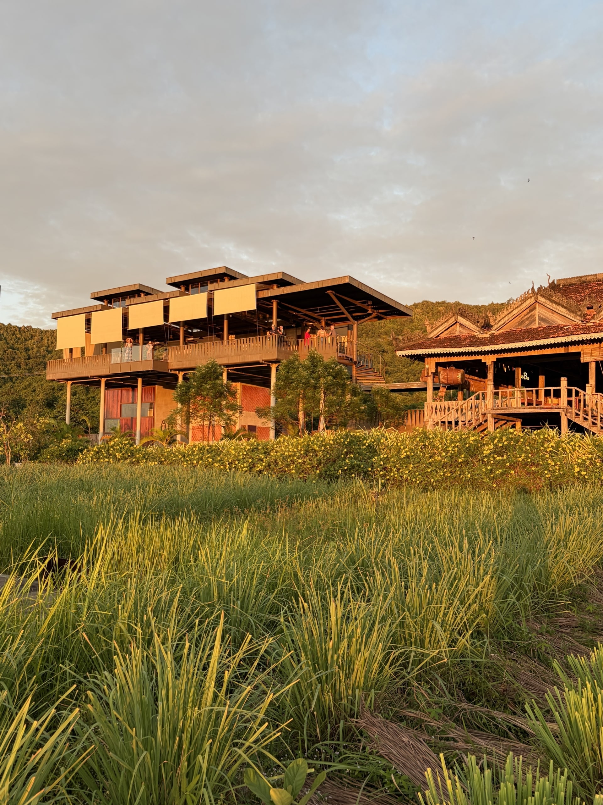 Le Spice Bar de La Plantation avec une vue panoramique