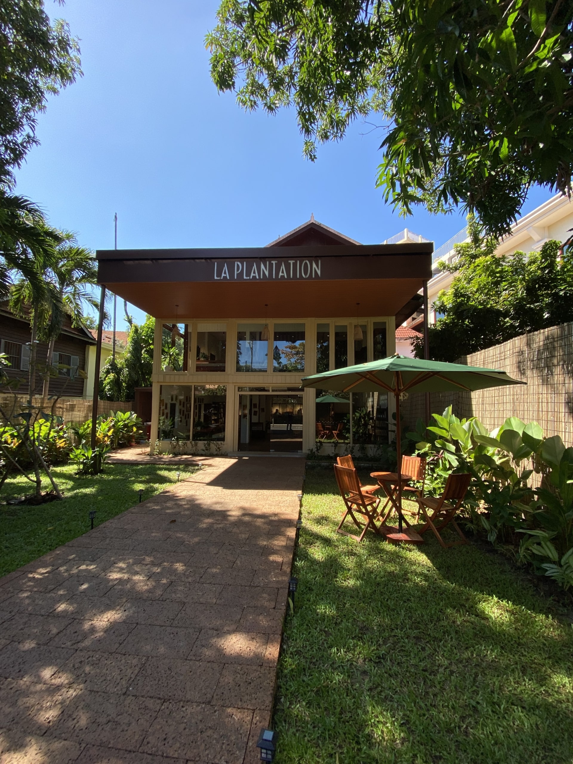 Le shop de La Plantation à Siem Reap