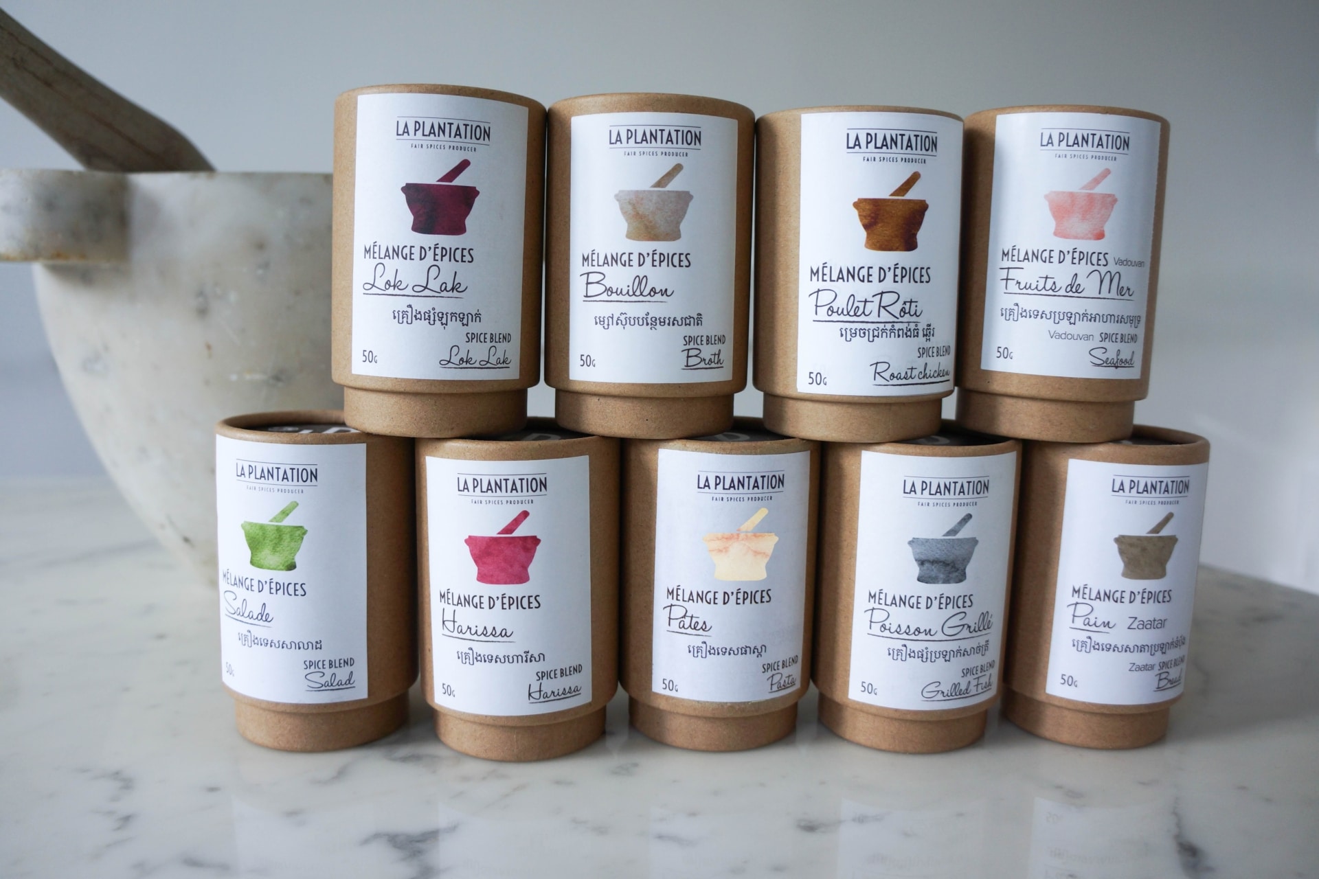 Range of ready-to-use instant spice mixes