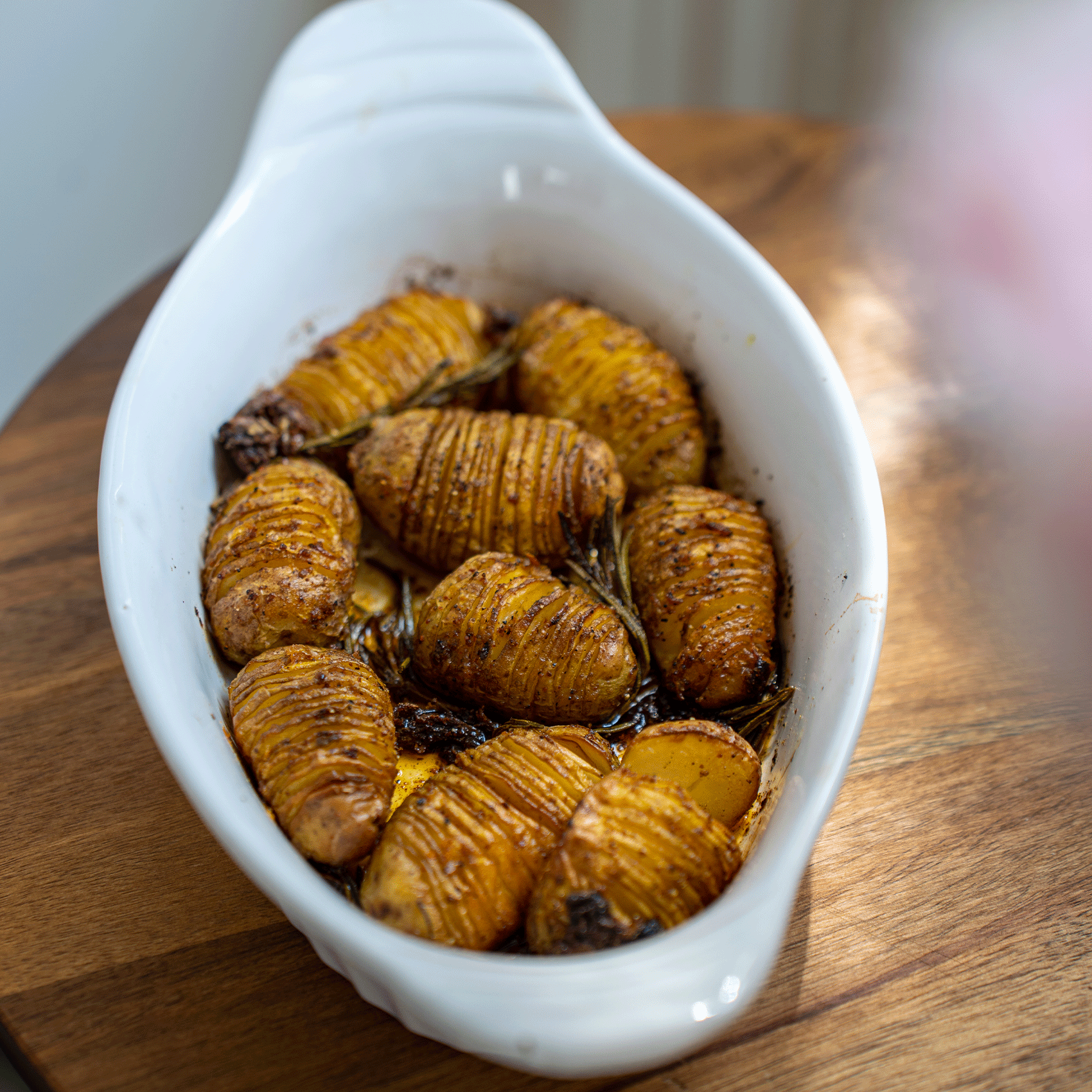 pommes de terre hasselback