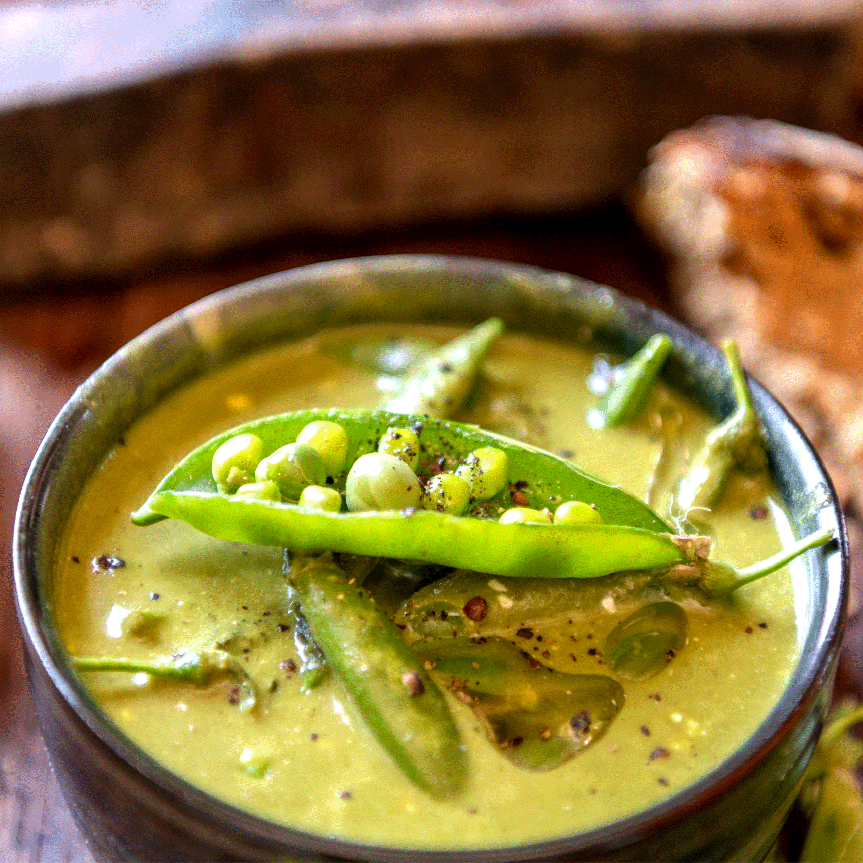 recette de soupe de pois