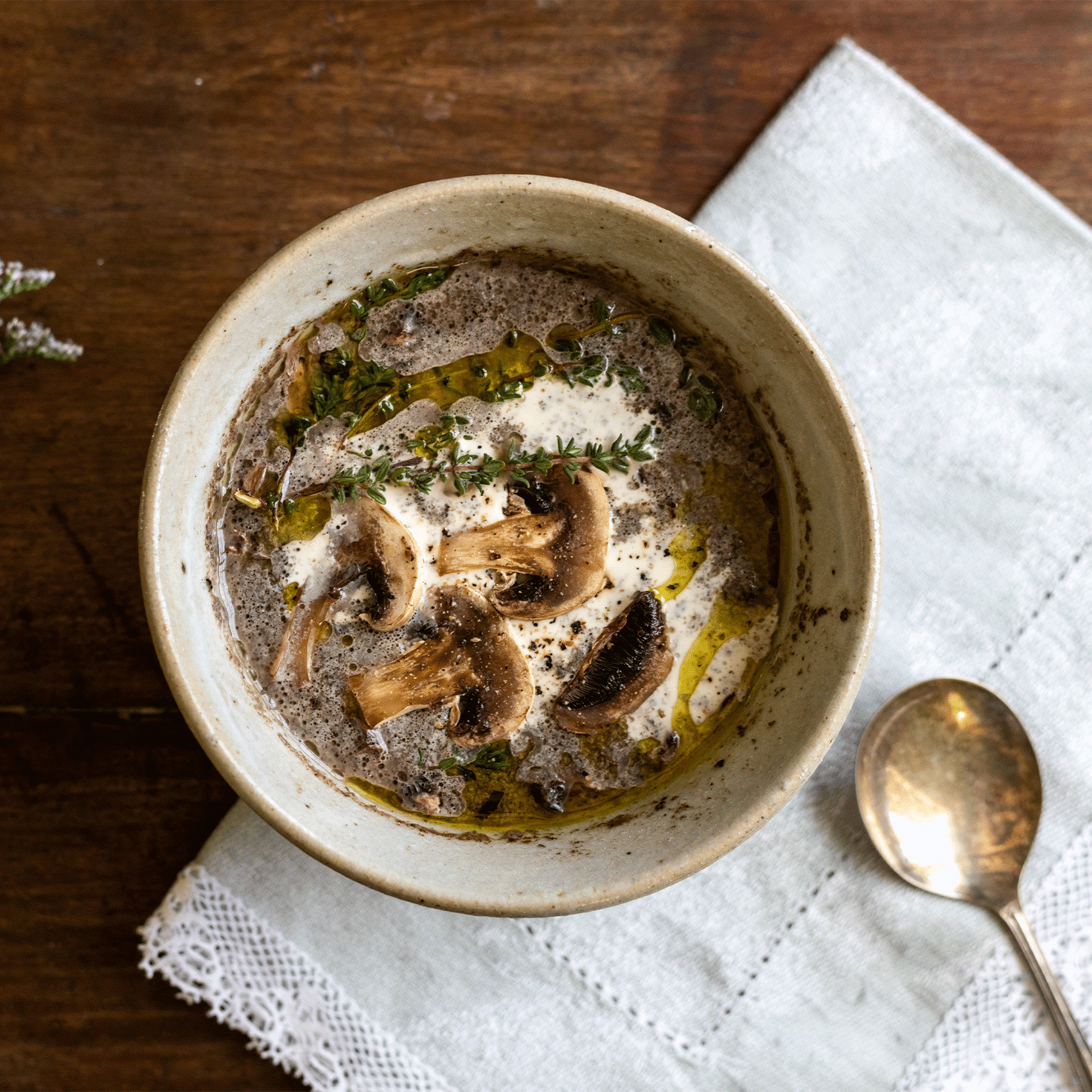soupe de champignons