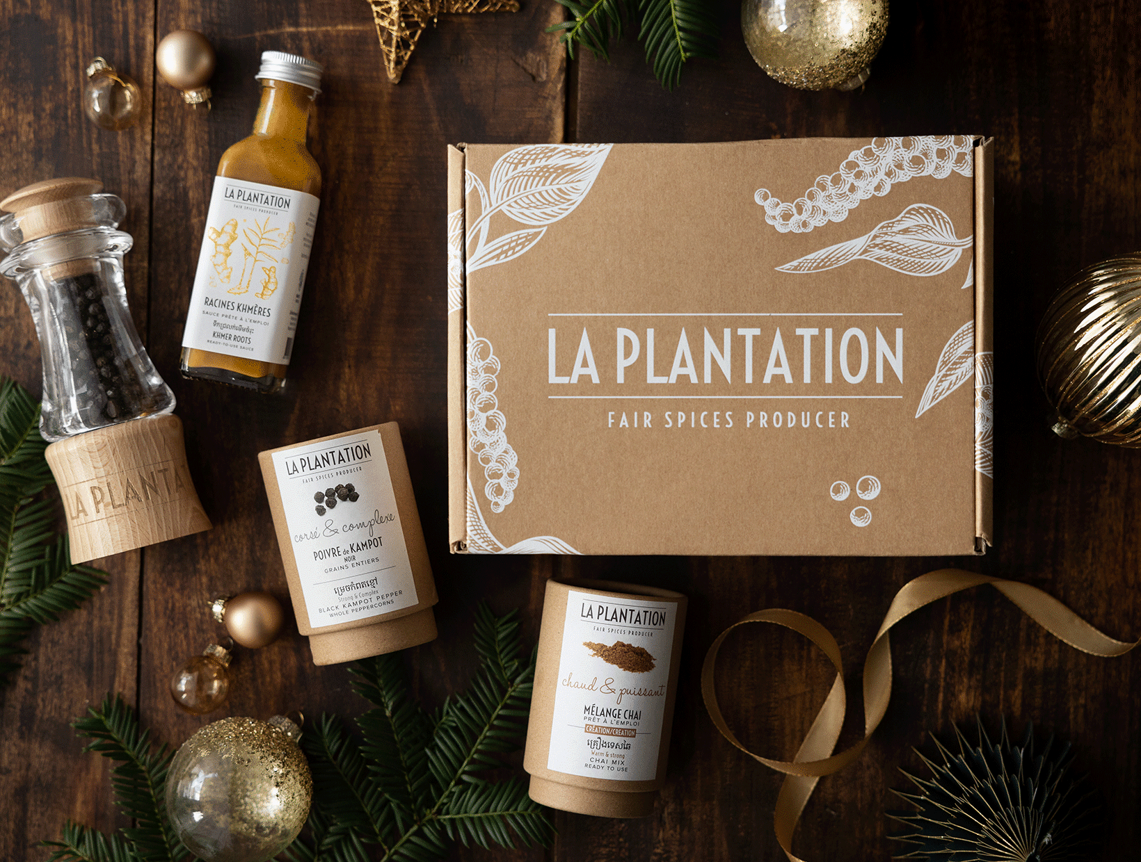 bannière cadeaux de noel